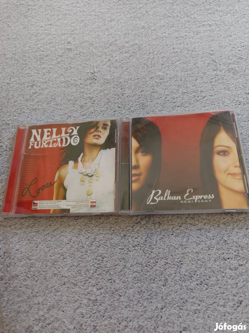 Nelly furtado és Balkán express cd eredeti eladó