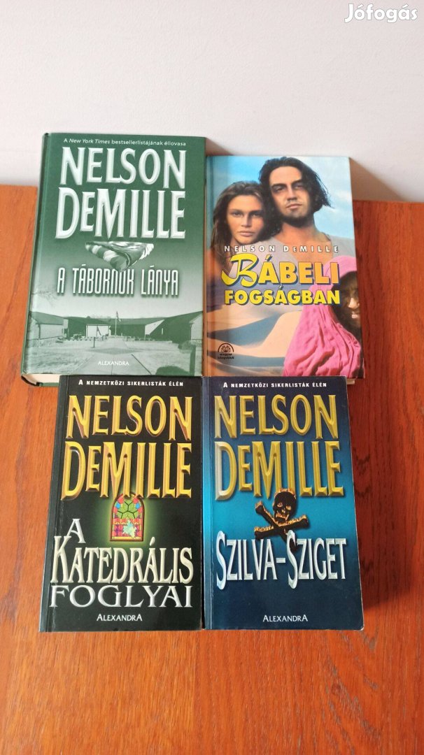 Nelson Demille könyvcsomag / 4 db könyv