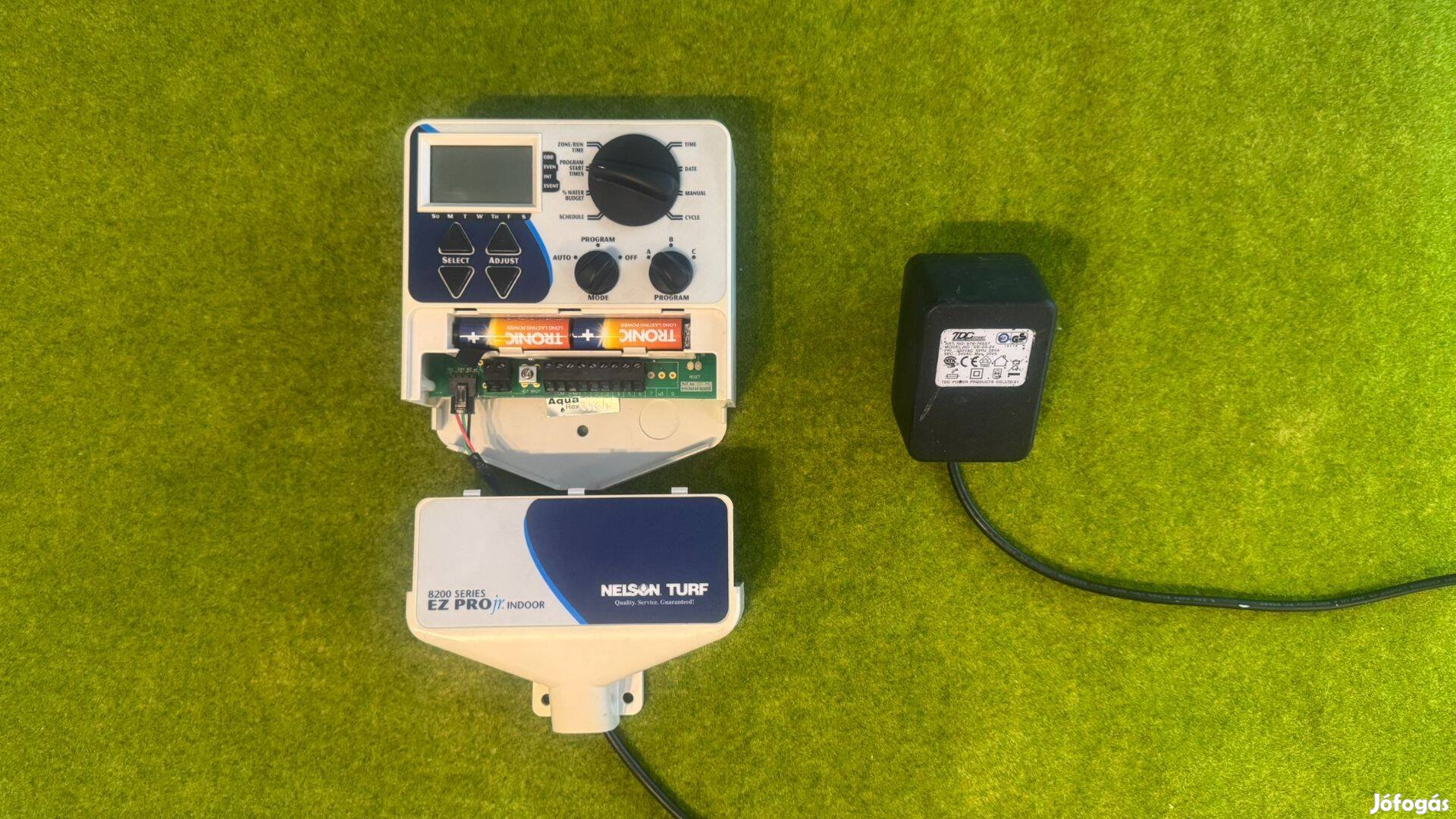 Nelson Turf 8200 EZ Pro öntőzőrendszer vezérlő eladó -6 zónás, beltéri