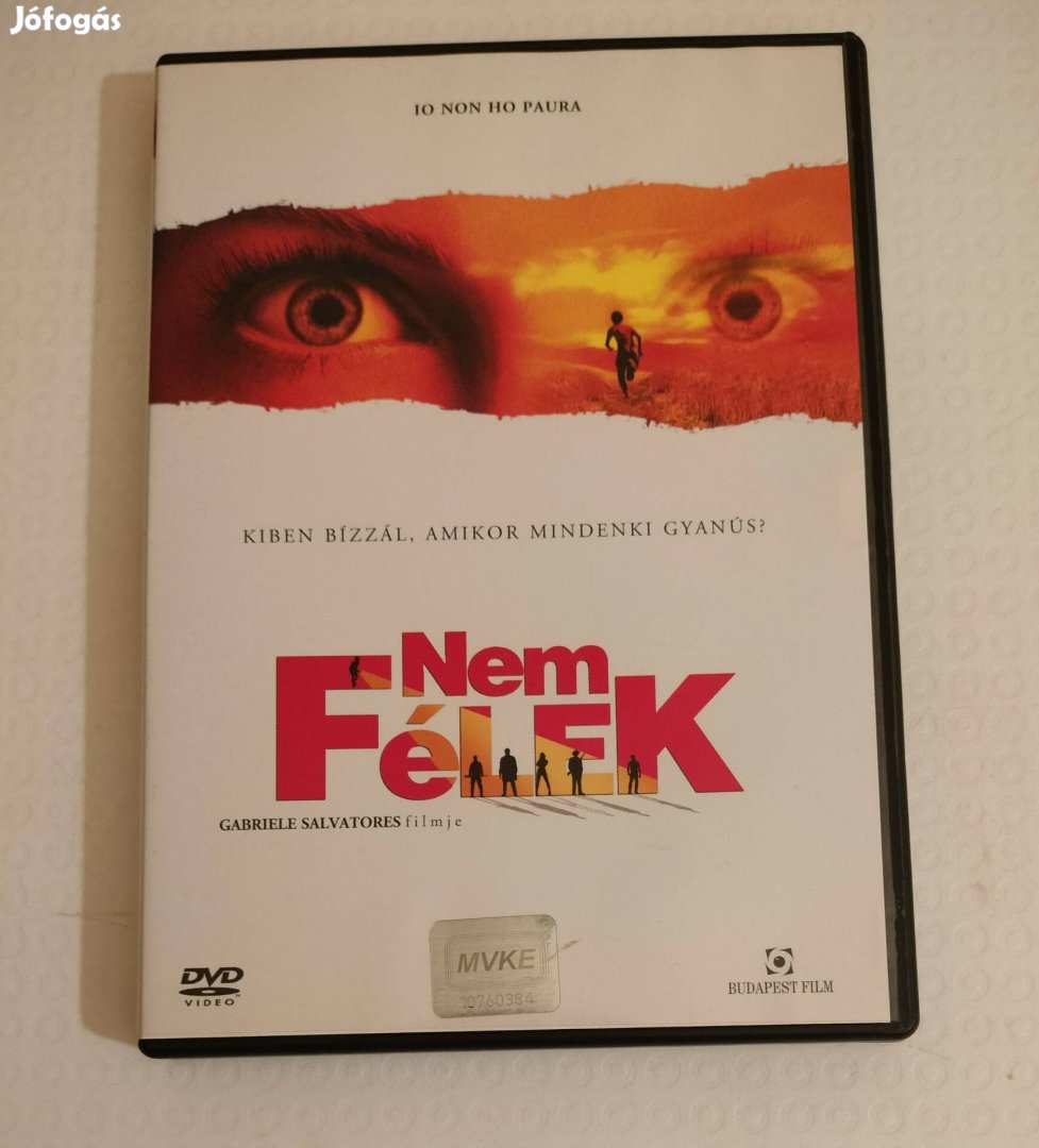 Nem félek dvd Gabriele Salvatores filmje 