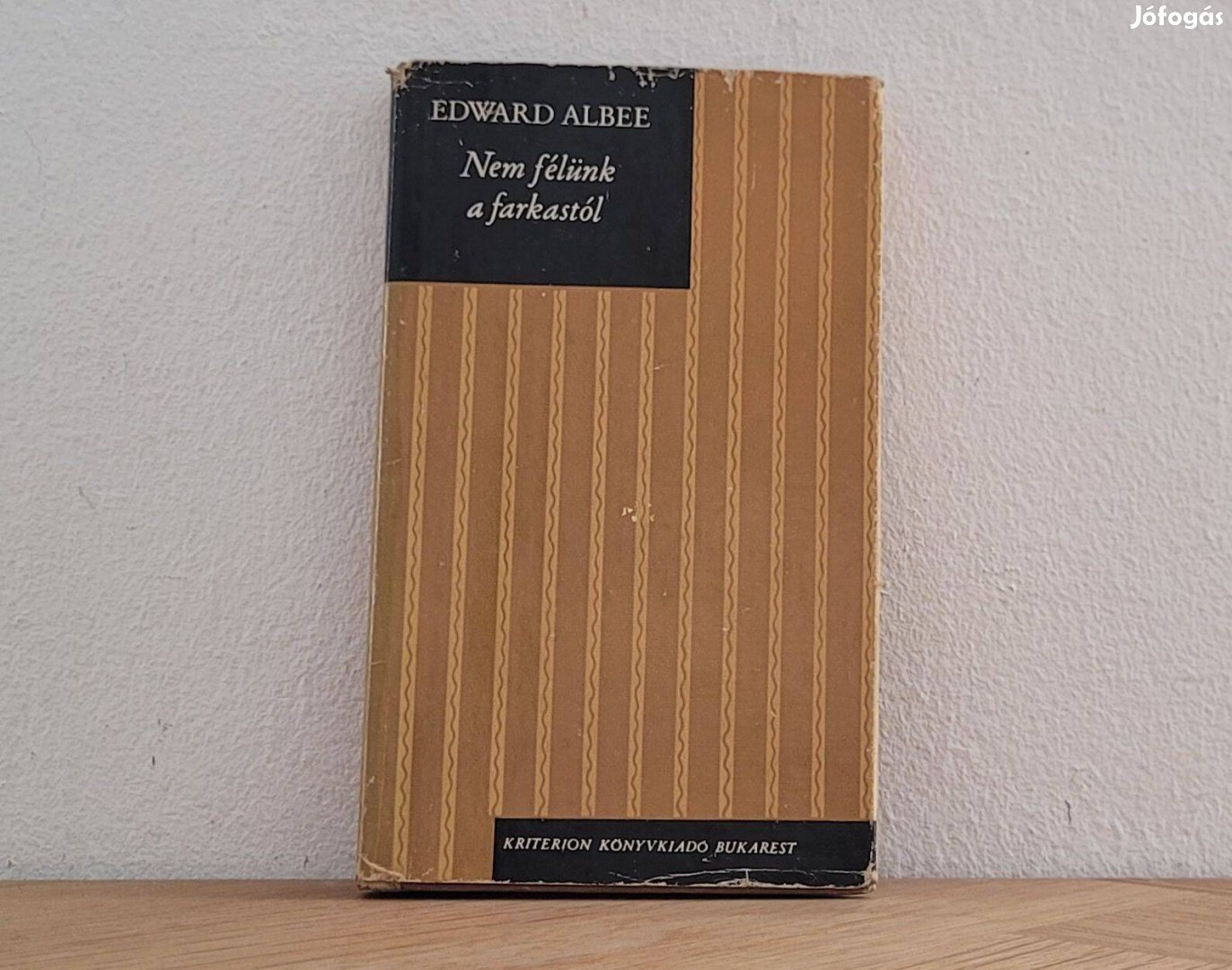 Nem félünk a farkastól - Edward Albee könyv eladó