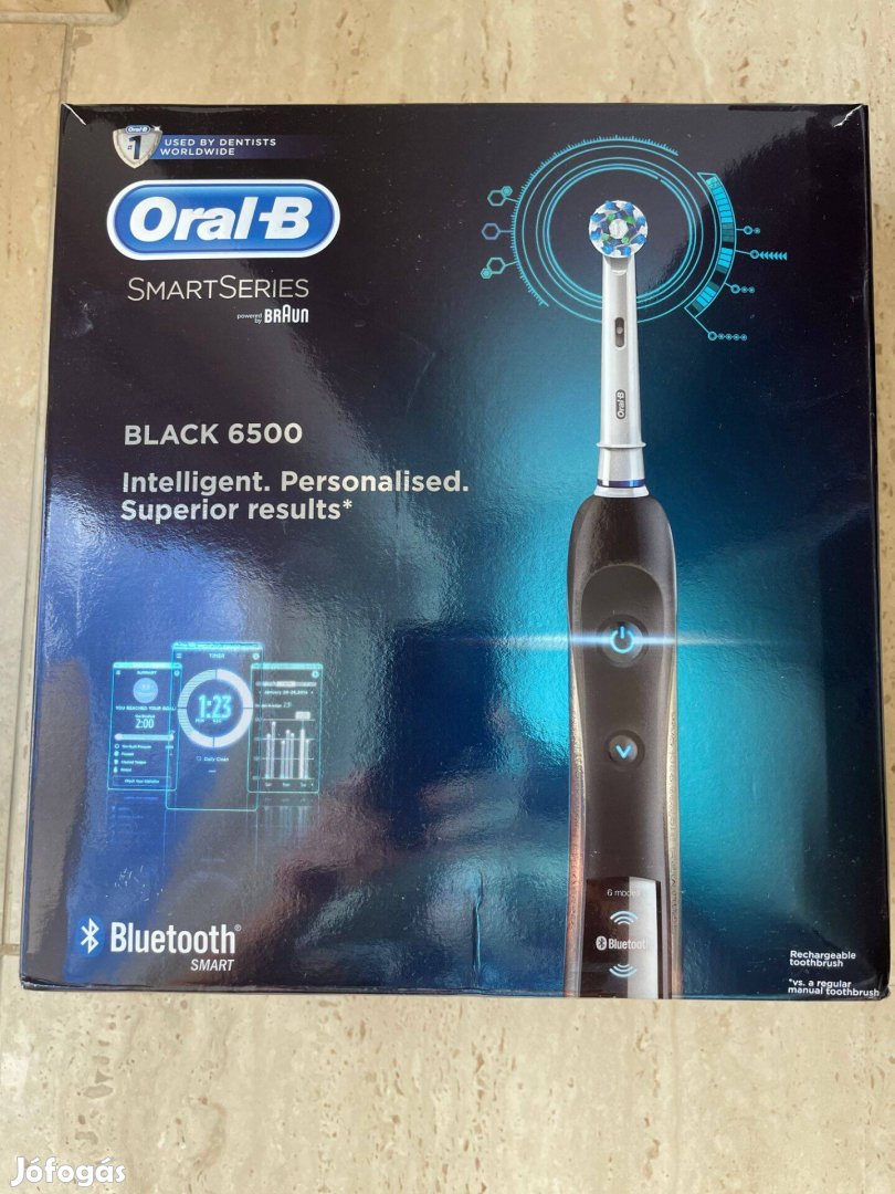 Nem használt Oralb/Braun Smartseries 6500 elekromos fogkefe