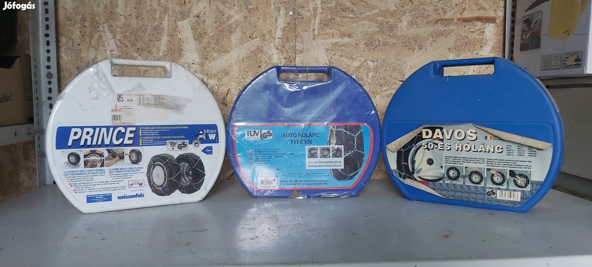 Nem használt hólánc, 3db, eladó 