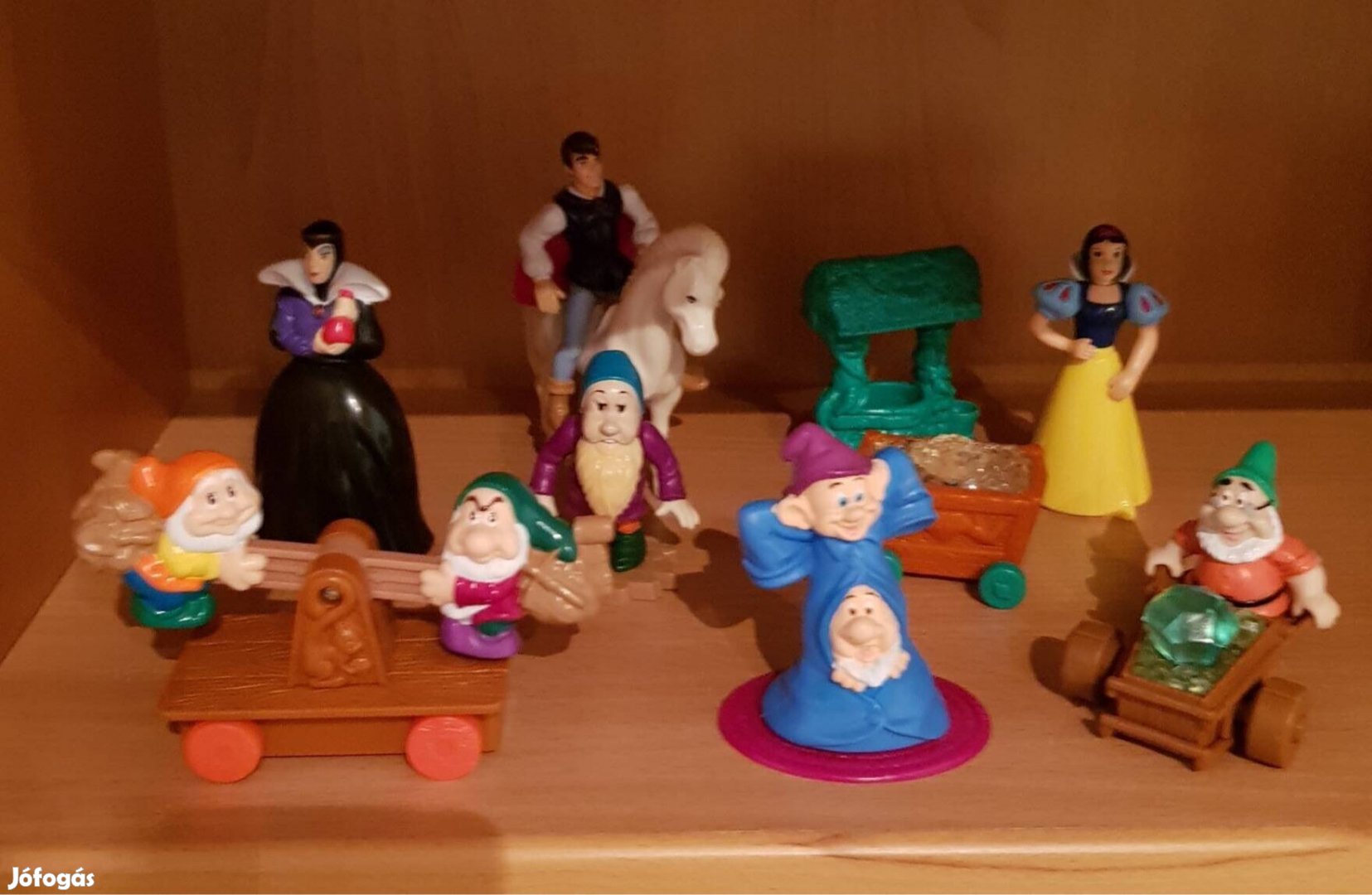 Nem kinder - McDonald's - Hófehérke és a hét törpe 1992 komplett sor