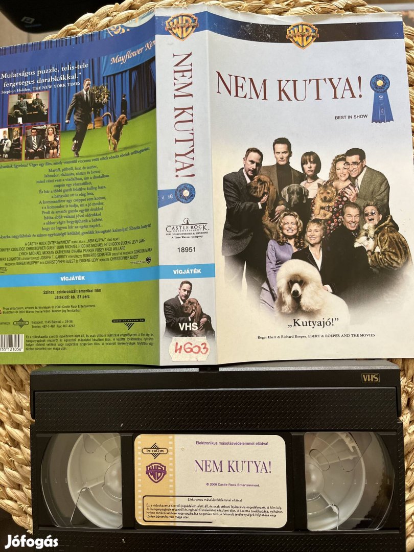 Nem kutya vhs.  