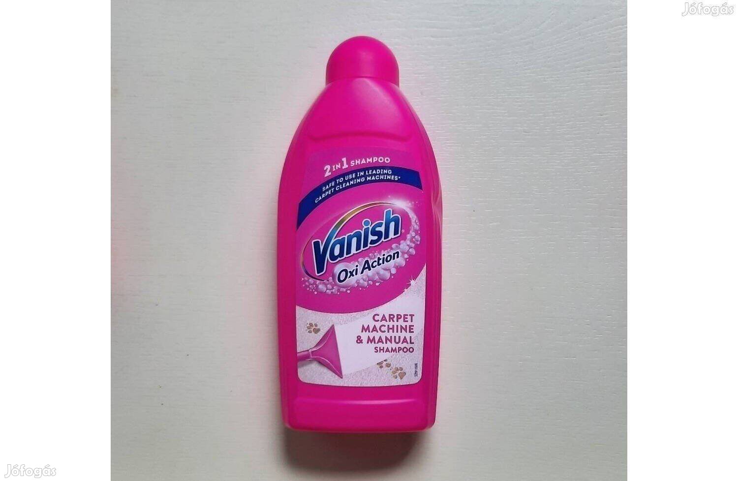 Nem lejárt, oroginált Vanish kézi és gépi szőnyegsampon eladó