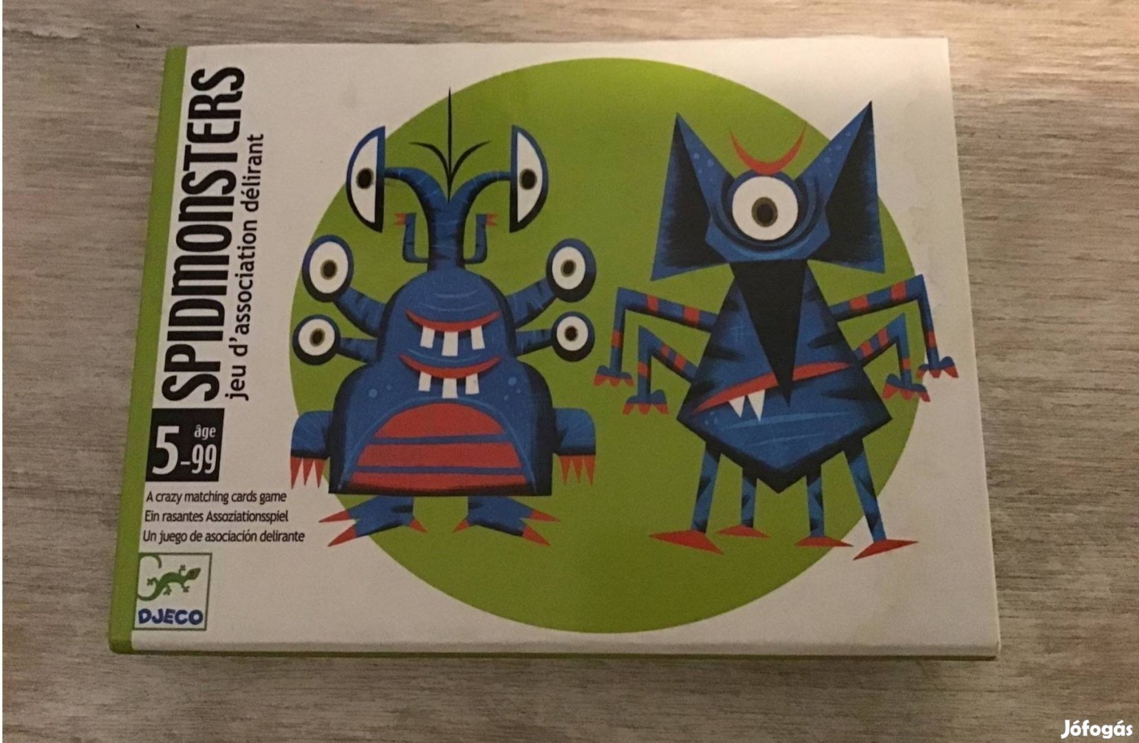Nem postázom Djéco Spidmonsters társasjáték eladó