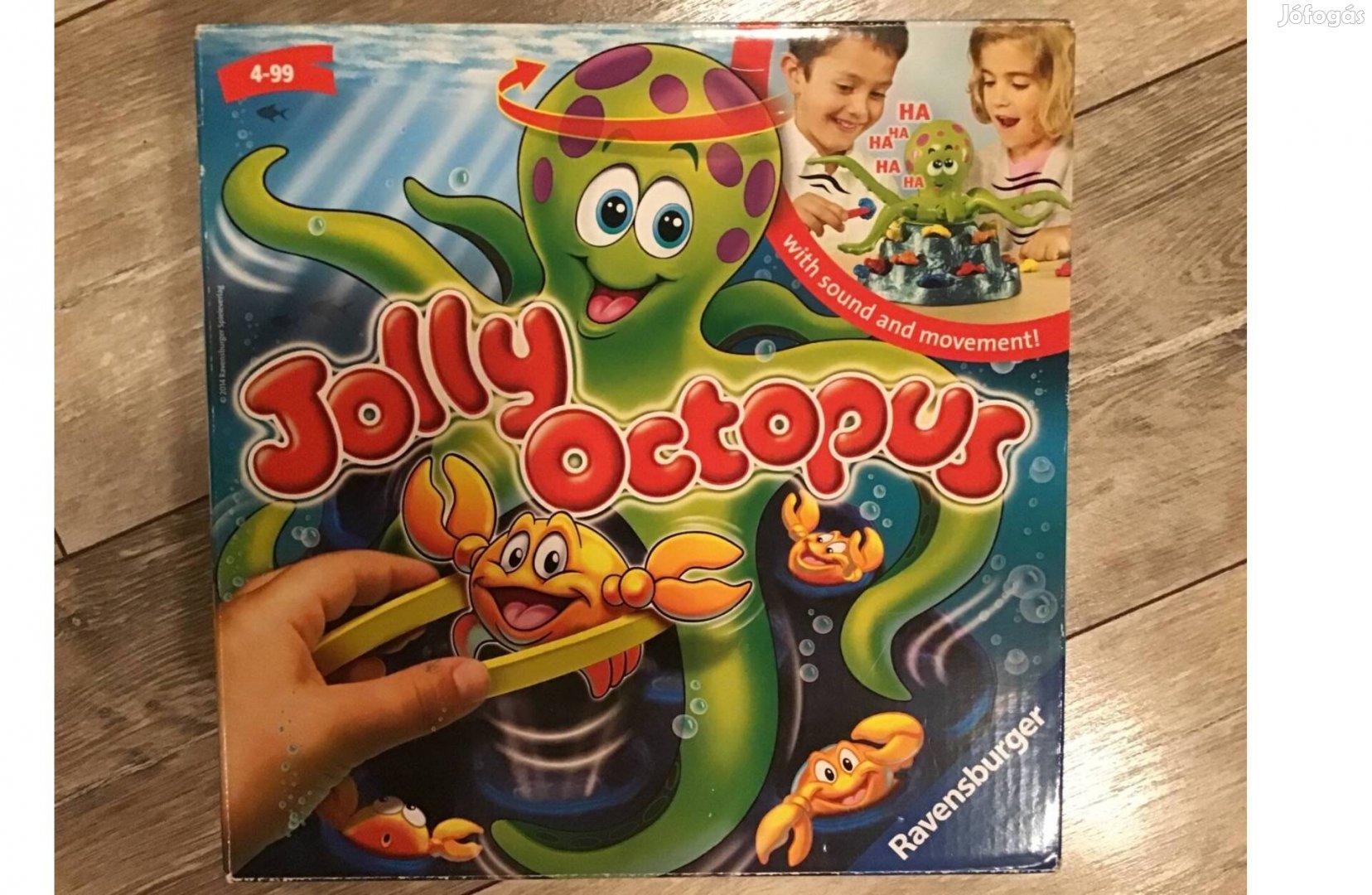 Nem postázom Jolly a polip társasjáték eladó