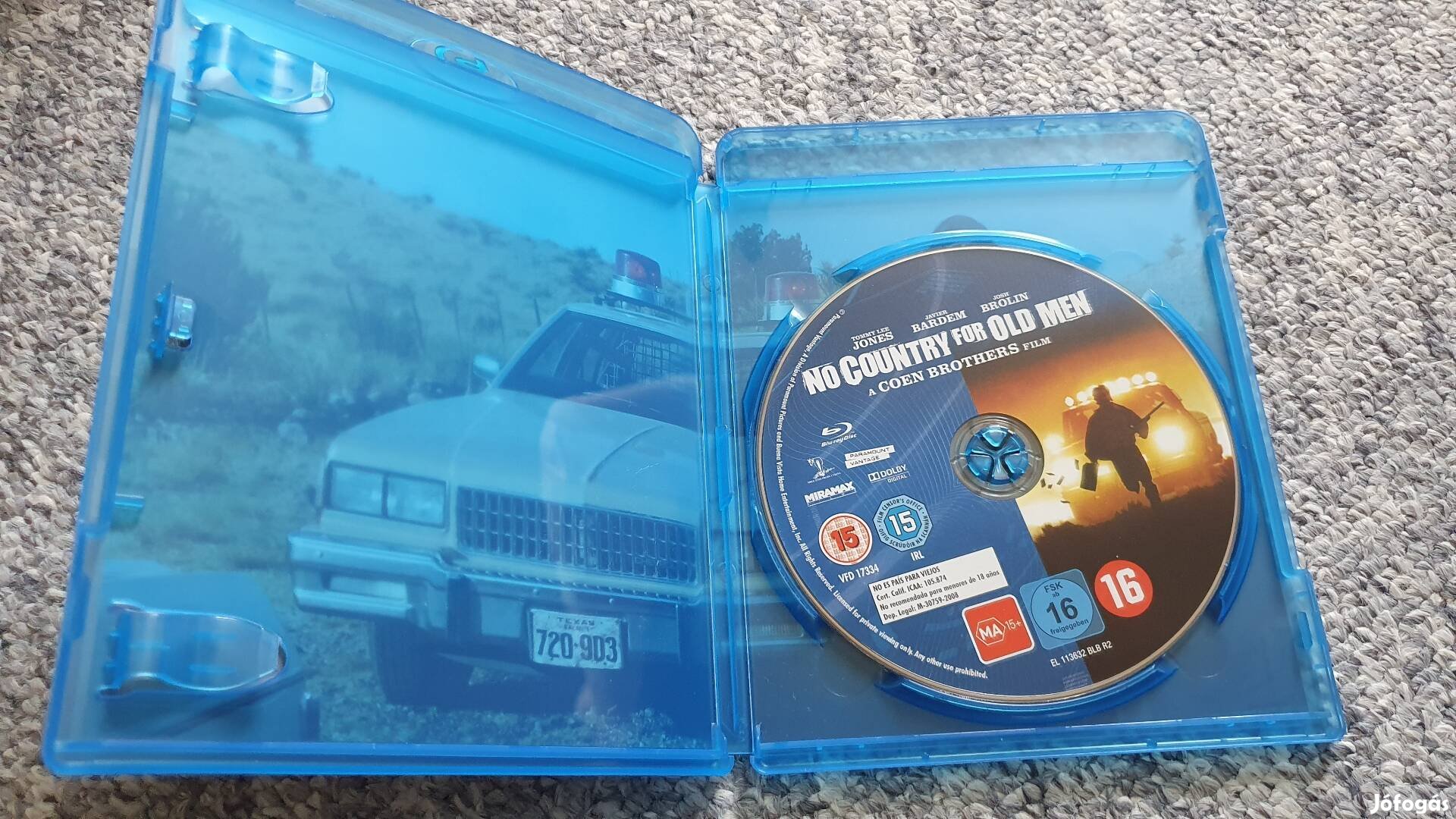 Nem vénnek való vidék blu-ray