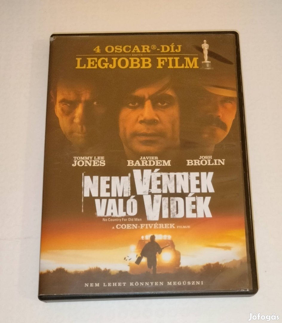 Nem vénnek való vidék dvd Tommy Lee Jones 