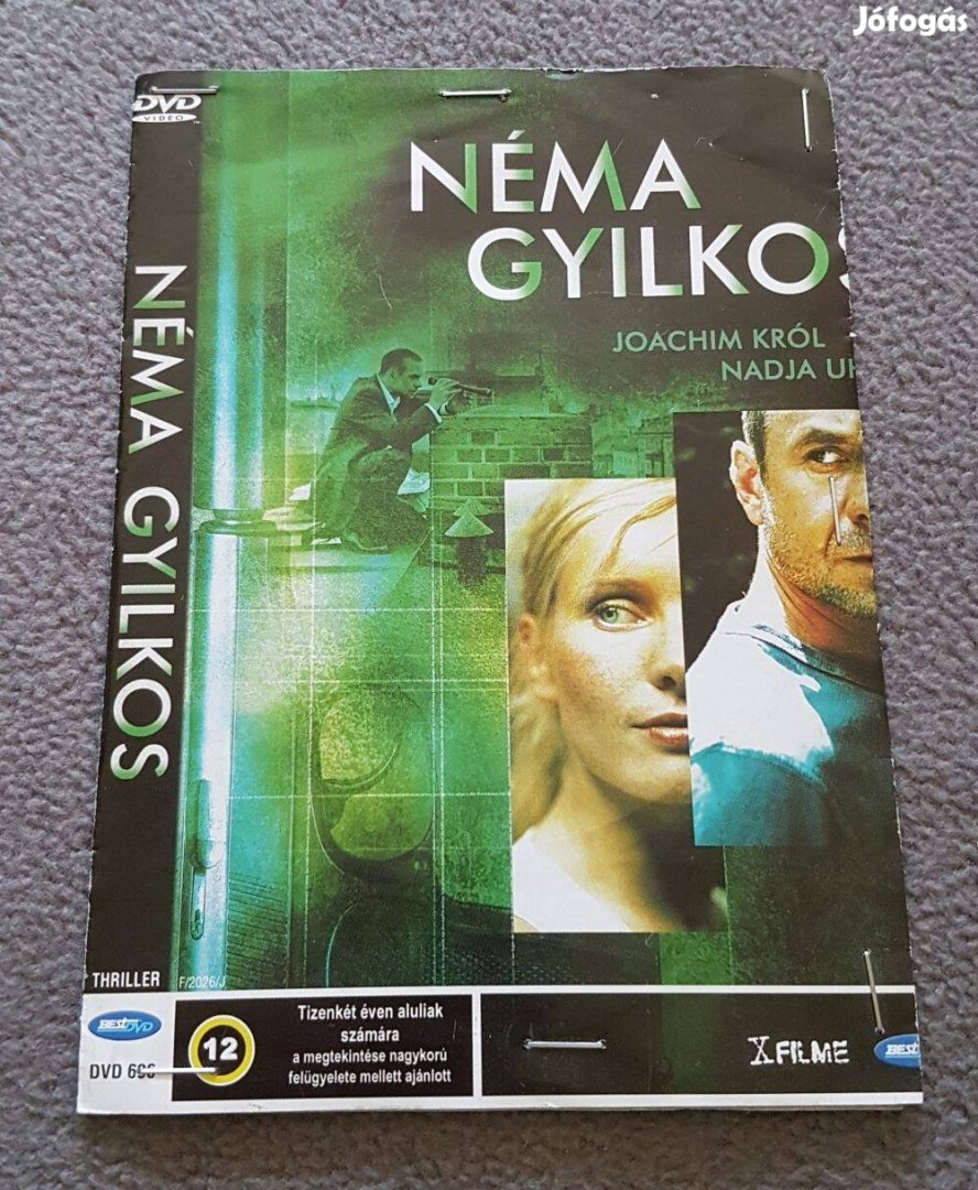 Néma gyilkos dvd (papírtasakos, bontatlan)