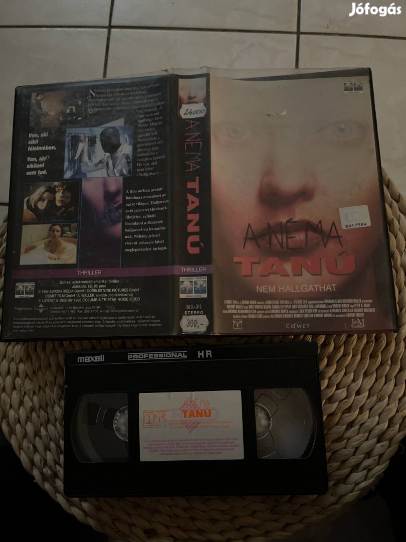 Néma tanu vhs film