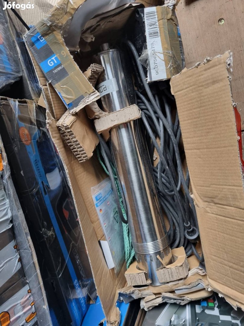 Nemesacél szerkezettel 900W-os csőszivattyú alkatrésznek,