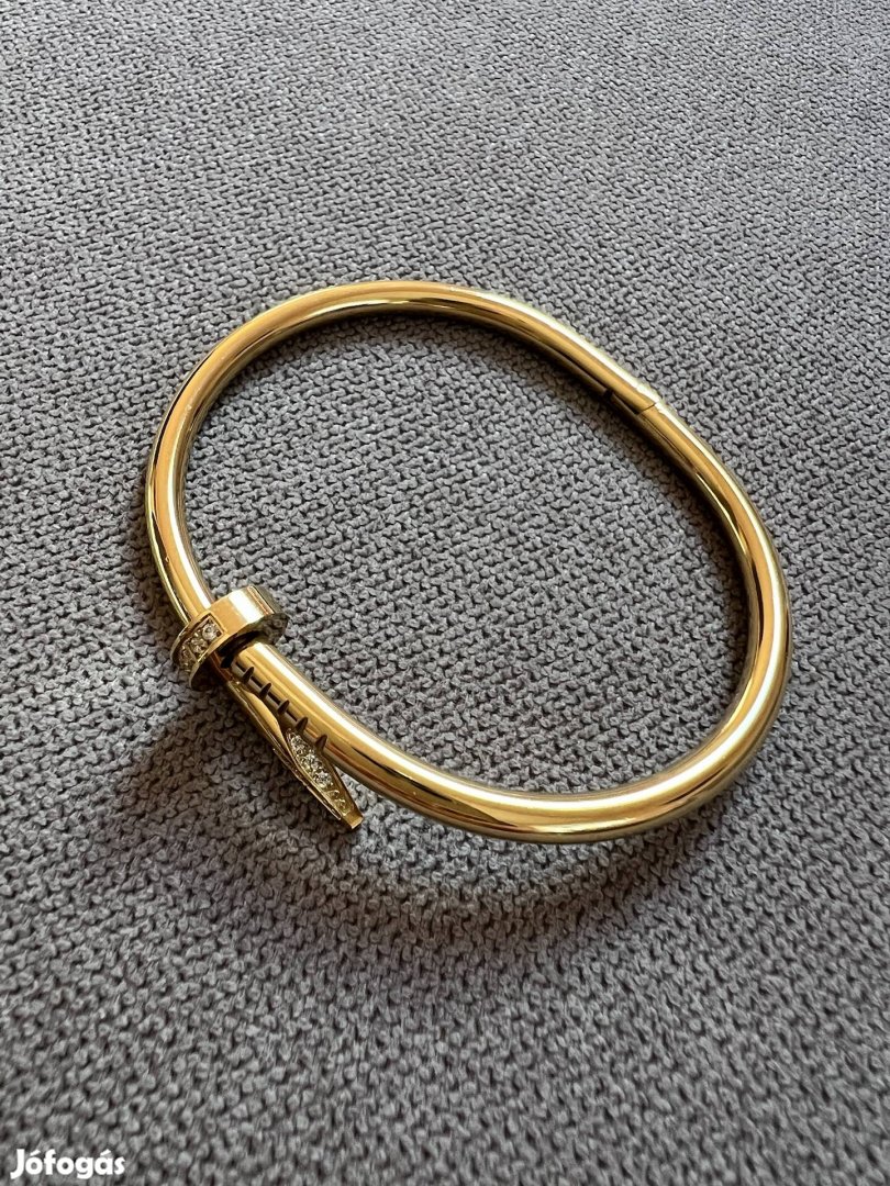 Nemesacél szög karkötő