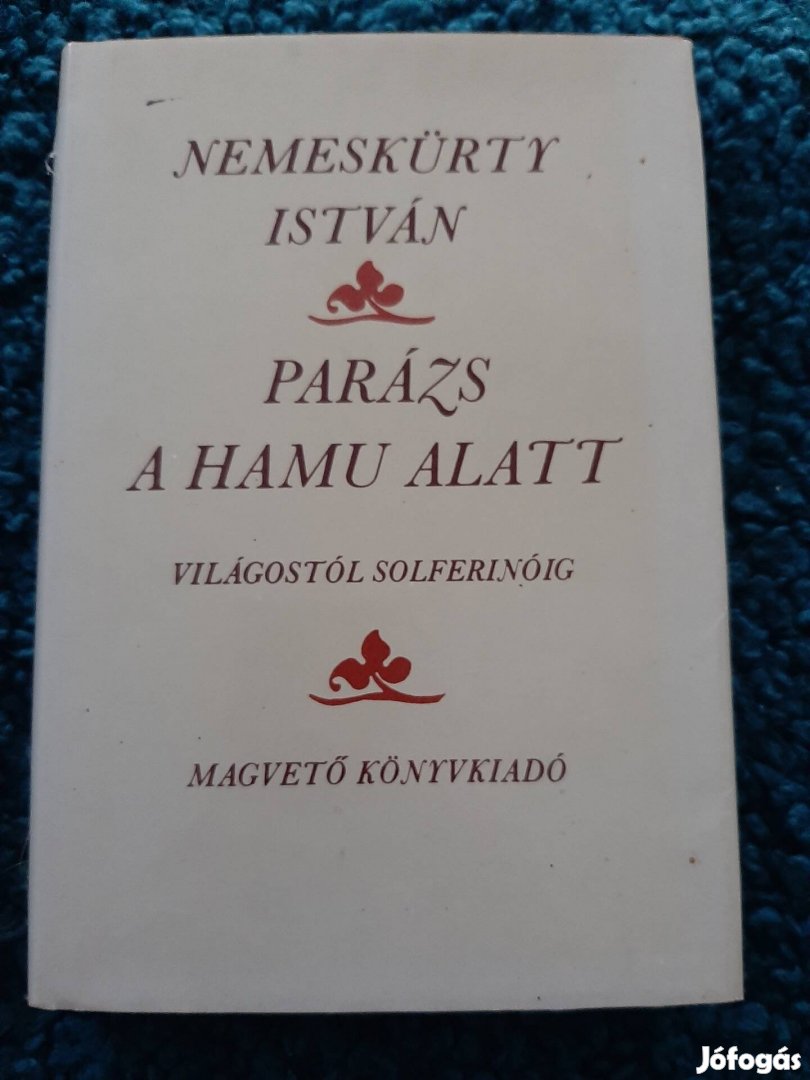 Nemeskürty István Párizs a Hamu alatt