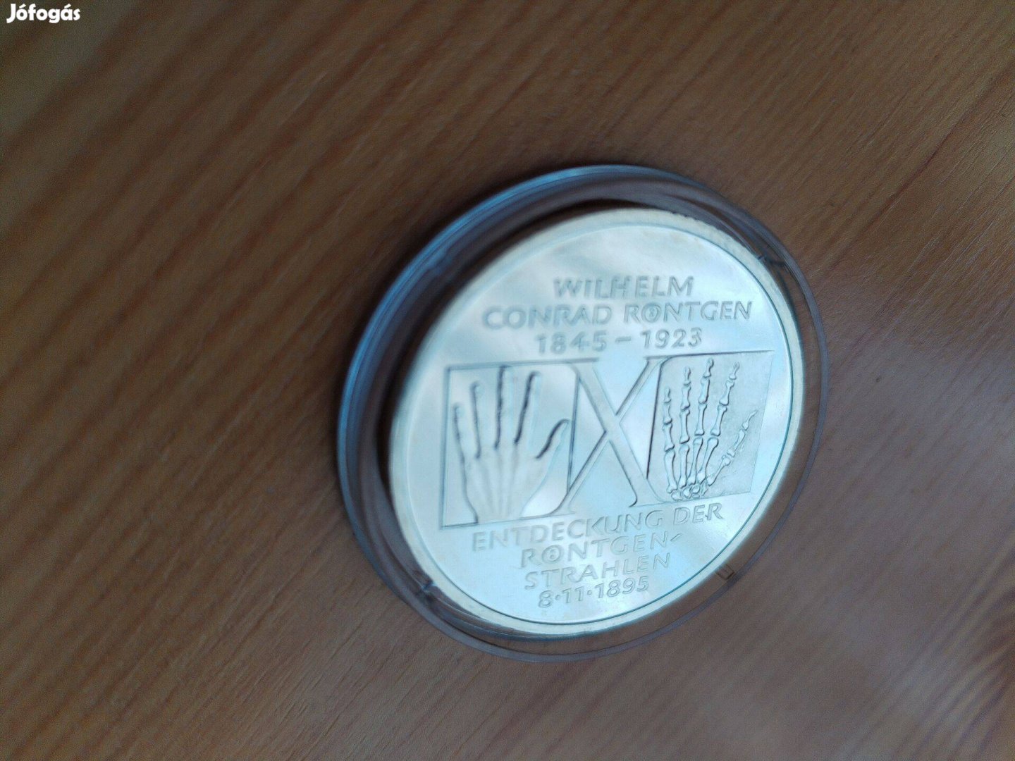 Német 1995-ös emlékpénz Ezüst 10 márka