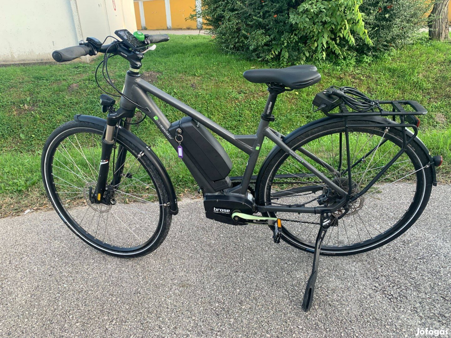 Német 28"-as, Brose középmotoros elektromos kerékpár eladó !