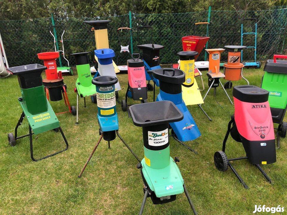 Német Ágdaráló Ágaprító Komposztaprító gallydaráló gépek
