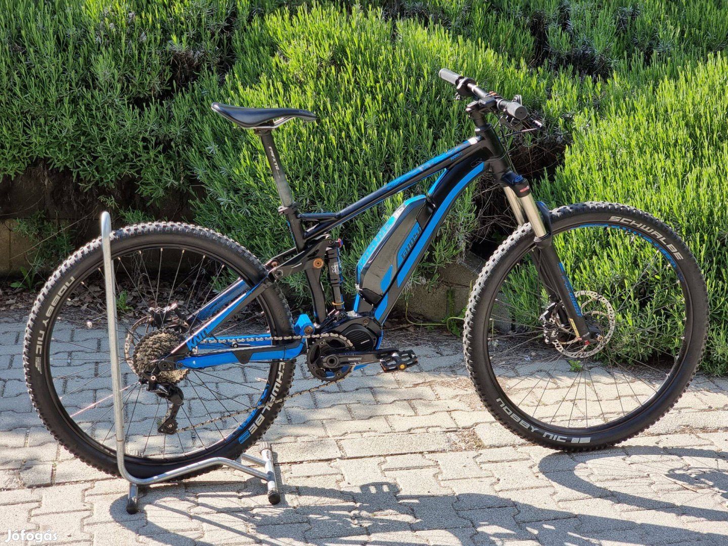 Német Ghost fully Ebike Magura 4 dugattyús fék Rock Shox Cube KTM