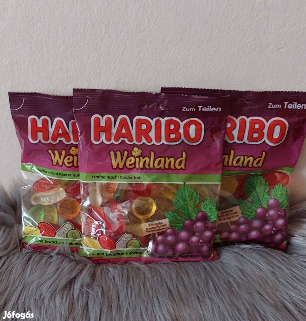 Német Haribo gumicukrok 175g/160g kiszerelésben