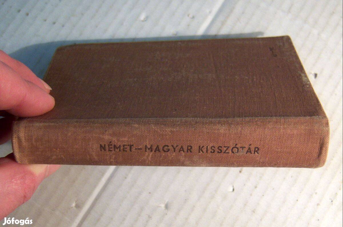 Német-Magyar Kisszótár (Halász Előd) 1955 (viseltes) 7kép+tartalom