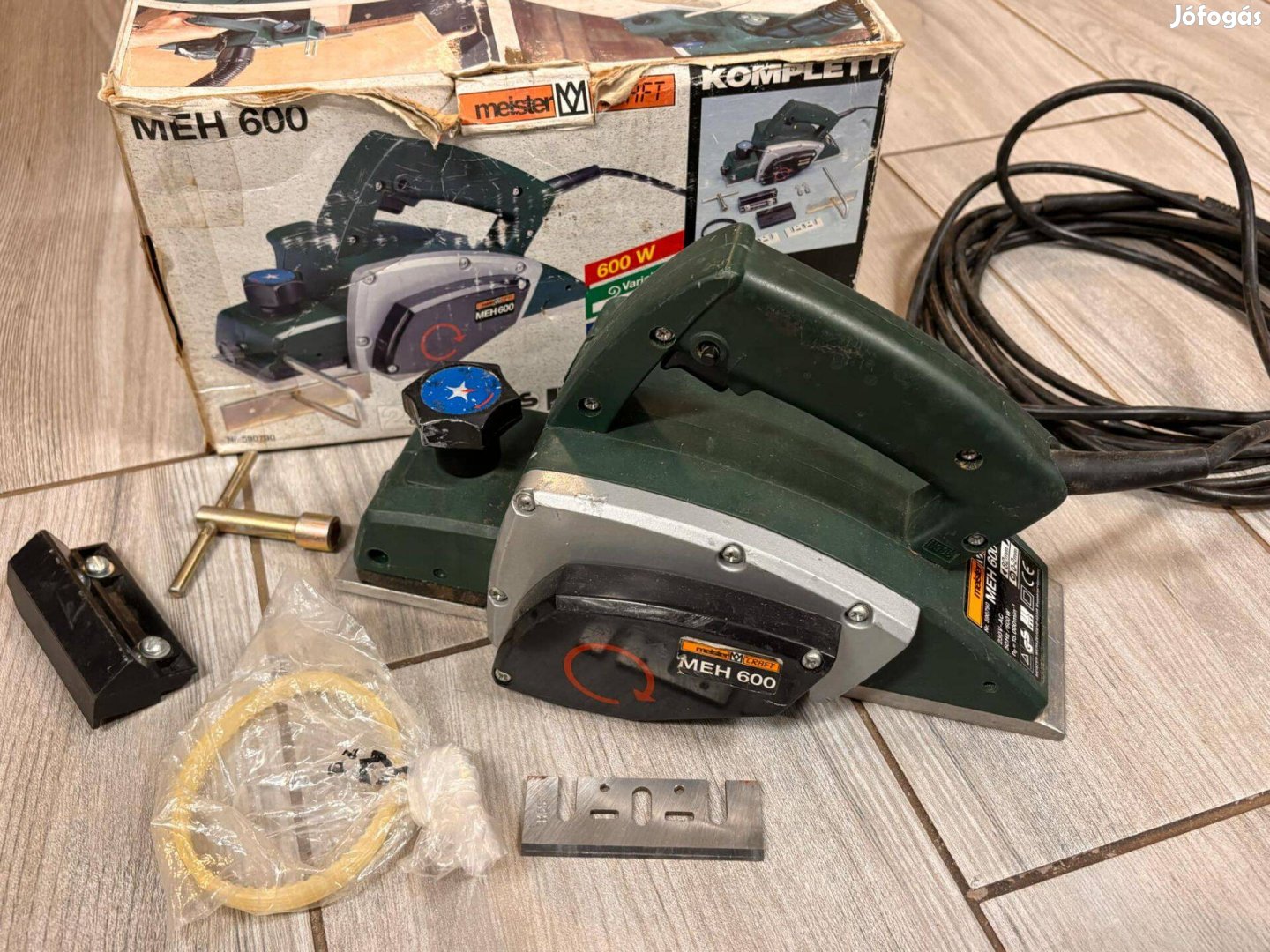 Német Meister Craft elektromos Gyalu Gyalugép 600Watt