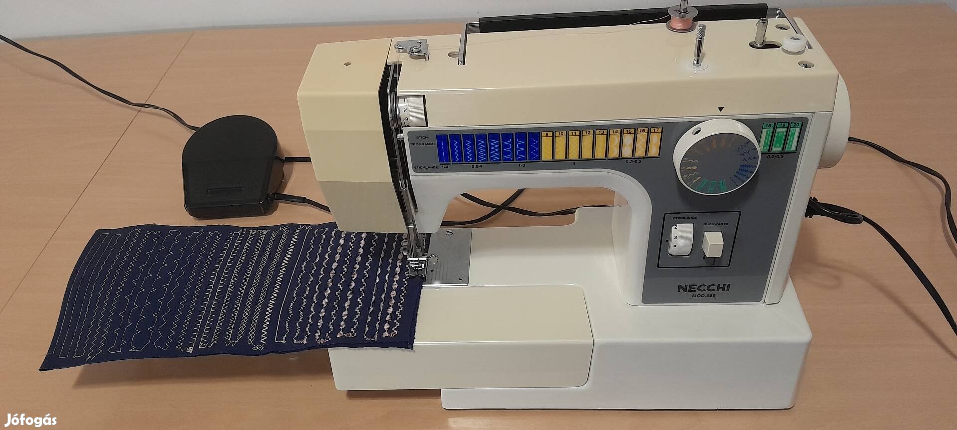 Német Necchi 559 márkájú varrógép