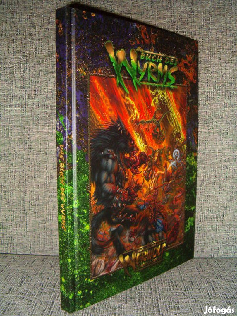 Német, új szerepjáték Werwolf Buch des Wyrms