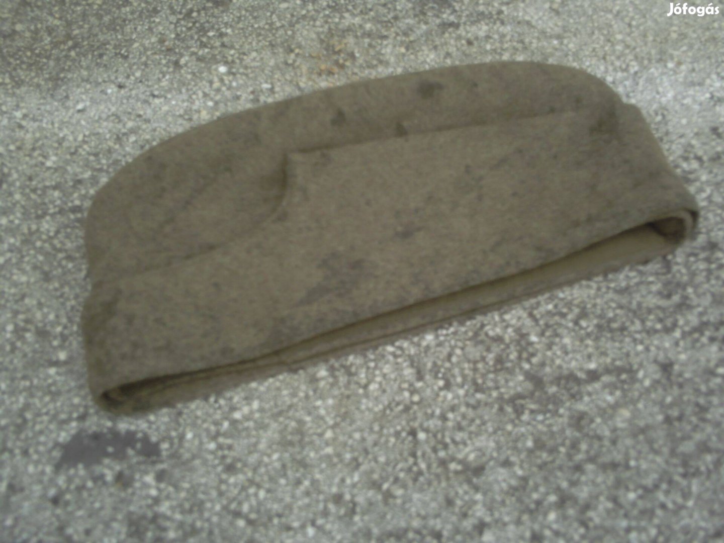 Német csukaszürke posztó legénységi ködvágó sapka