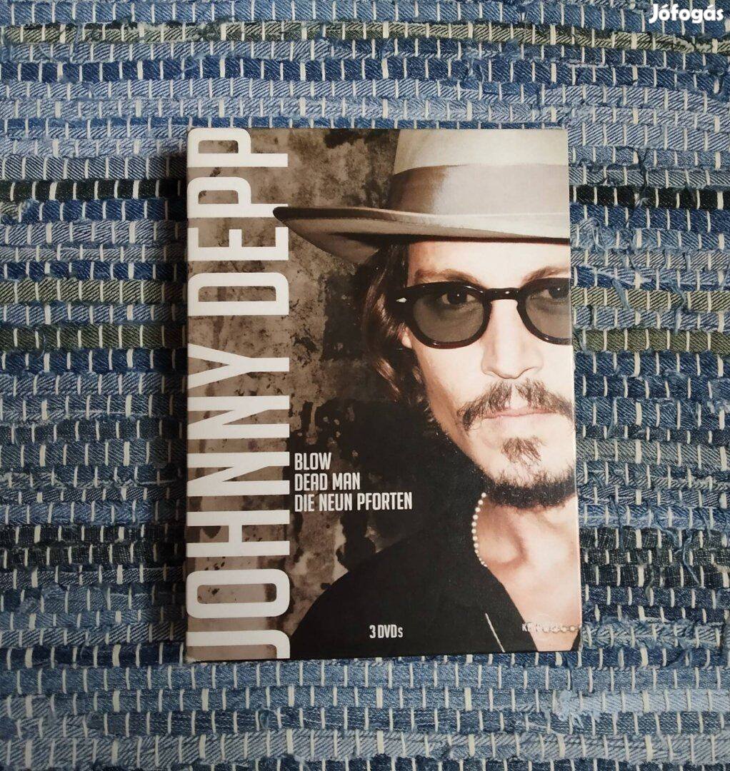 Német díszdobozos Johnny Depp DVD gyűjtemény