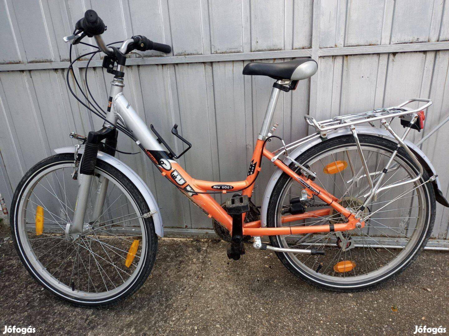 Német gyártmányú Owk 24 " alu kerékpár nagyon jó állapotban eladó