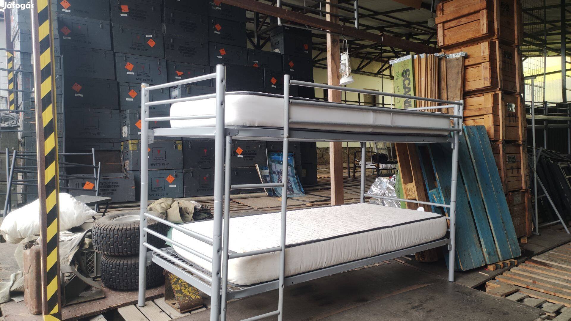 Német katonai honvédségi matrac 90x200 cm 15 cm emeletes ágy ágyak