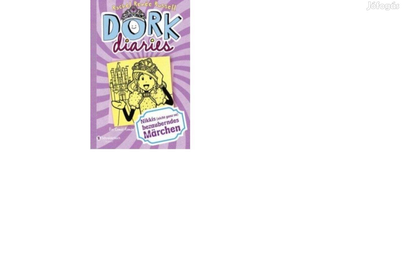 Német könyv, Dork diaries 03, új könyv német nyelven