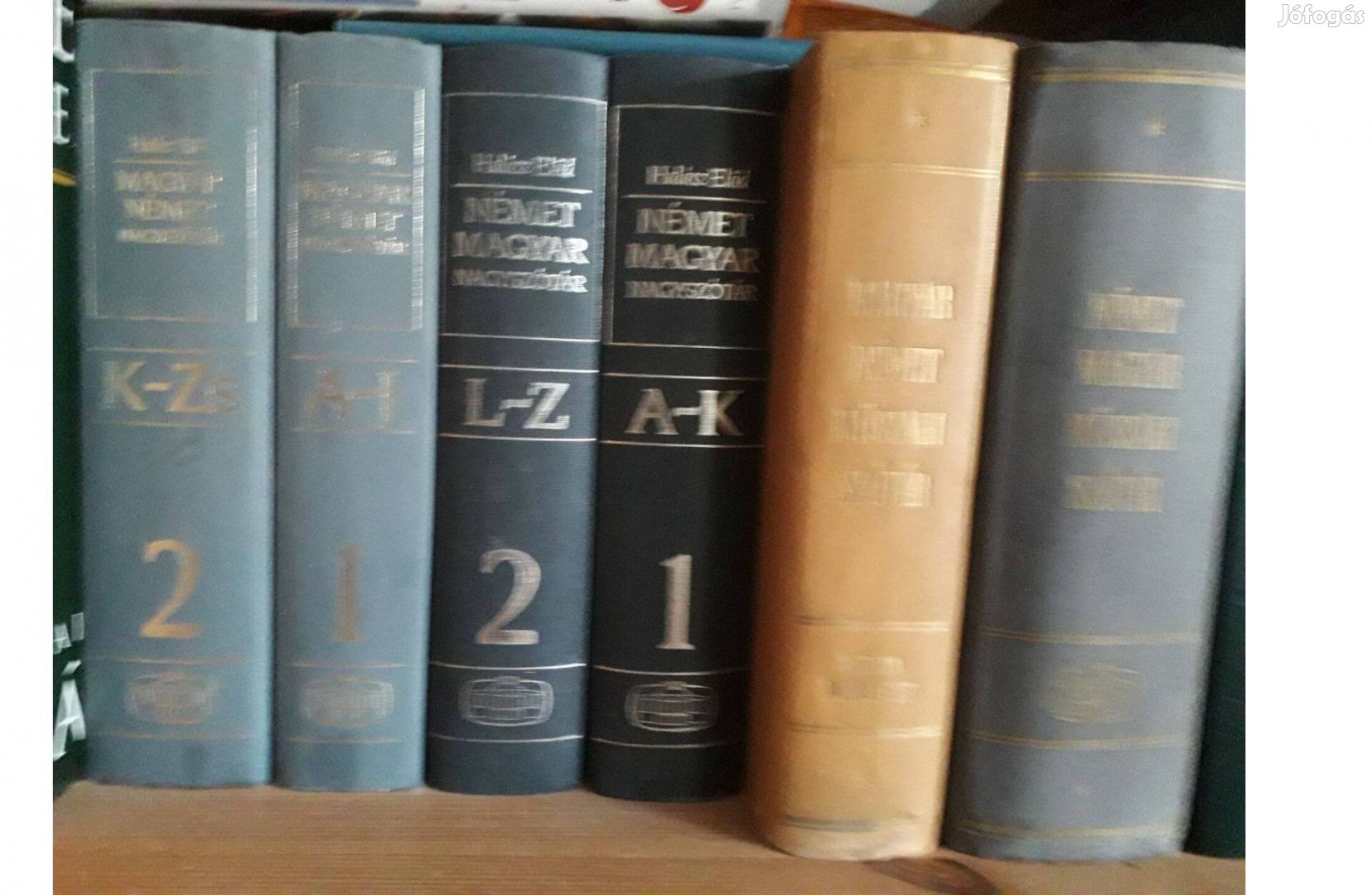 Német-magyar nagy szótárak és műszaki szótárak