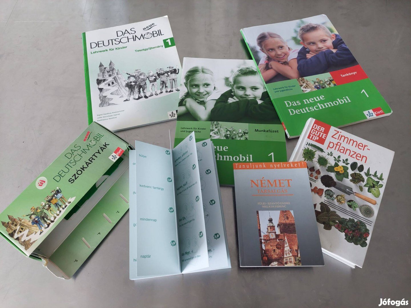 Német nyelvkönyv csomag Német társalgás Das neue Deutschmobil +ajándék