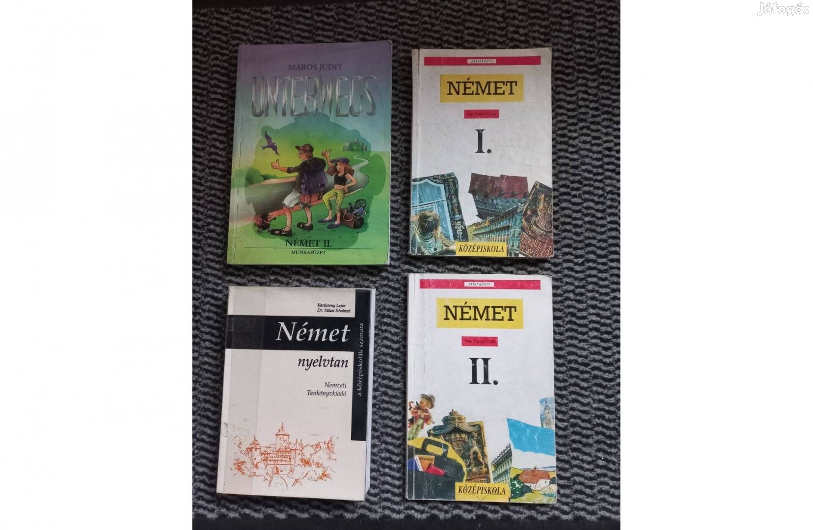 Német nyelvkönyvek 4 db / Német nyelvkönyvcsomag