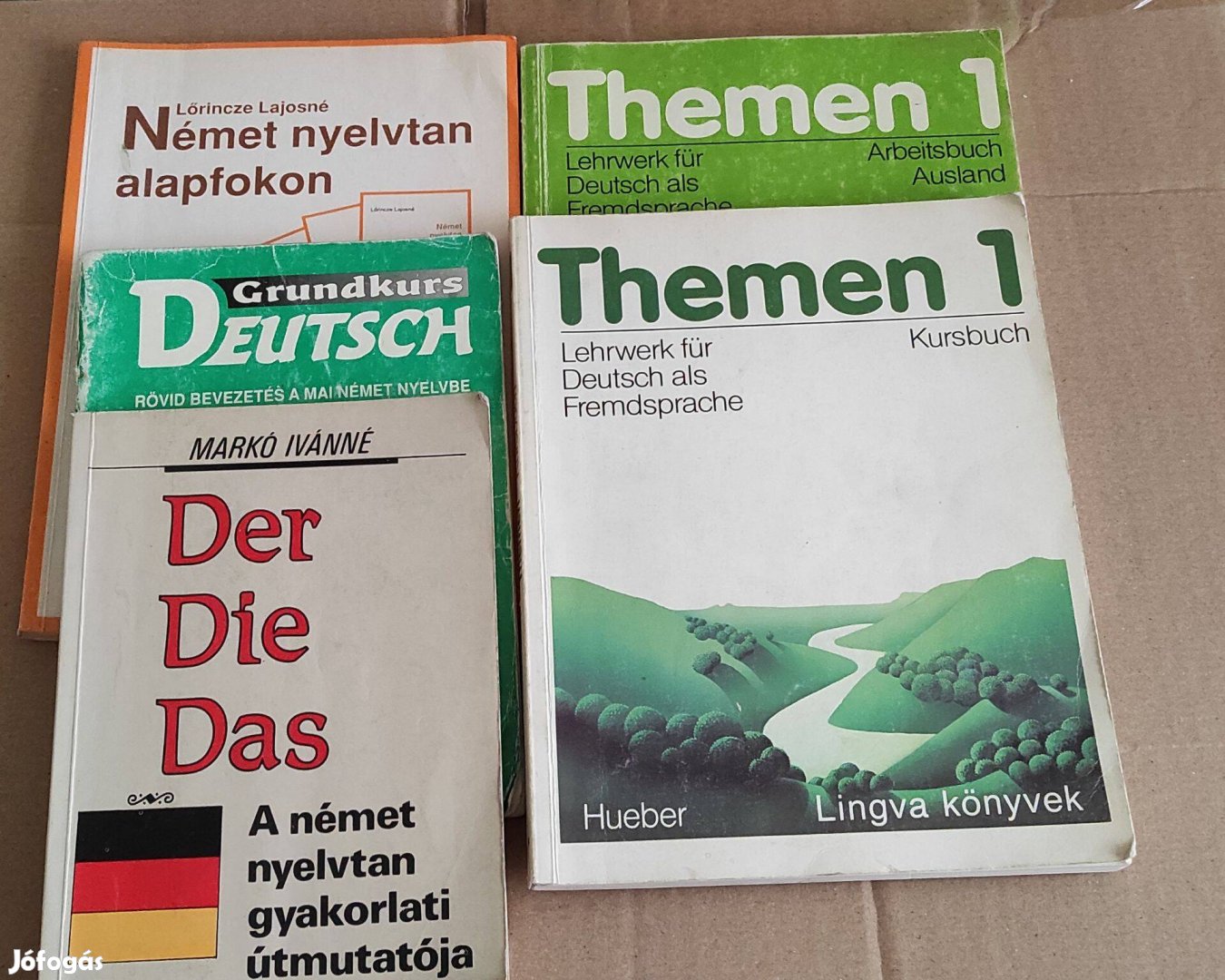 Német nyelvkönyvek eladók