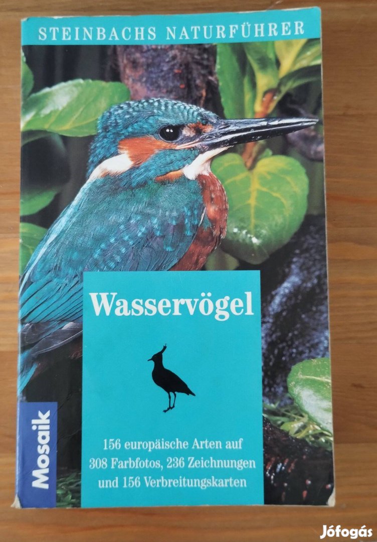 Német nyelvű állat-és növényhatározó(Wasservögel, Insekten, Wildblume)