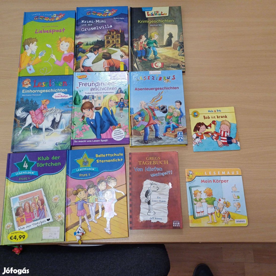 Német nyelvű ifjúsági leány könyvek