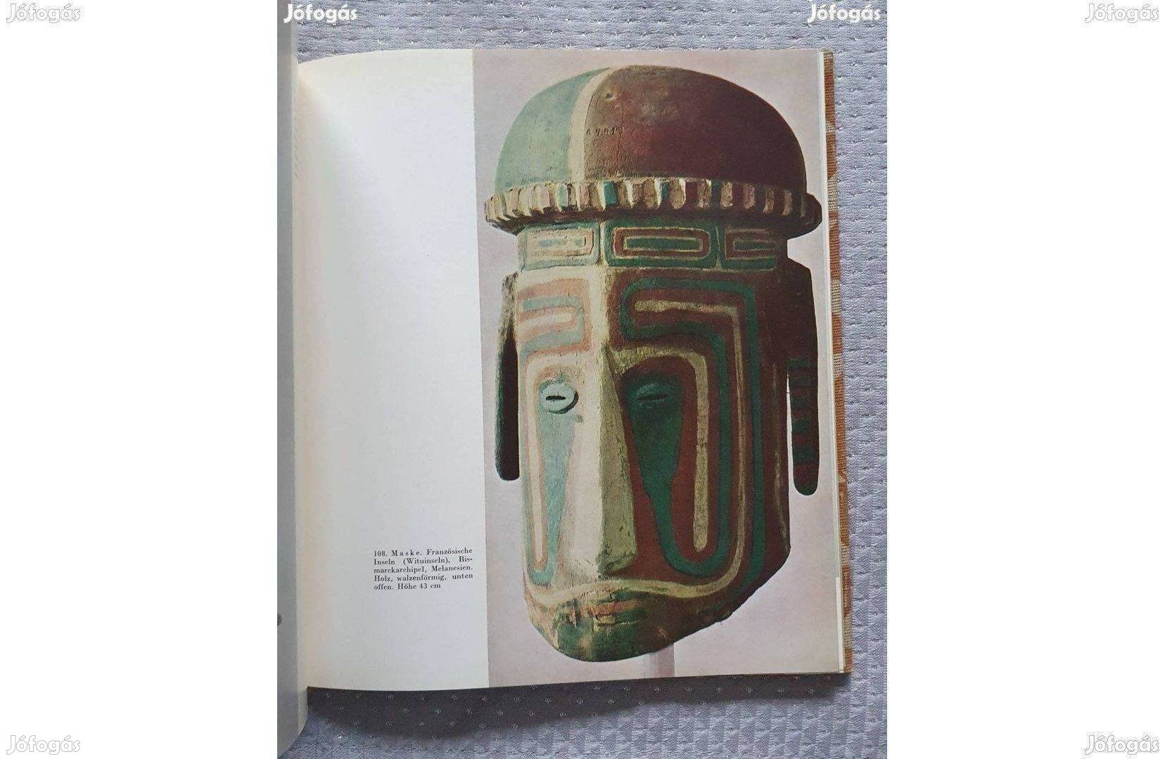 Német nyelvű könyv: Bodrogi Tibor Óceánia művészete 1960