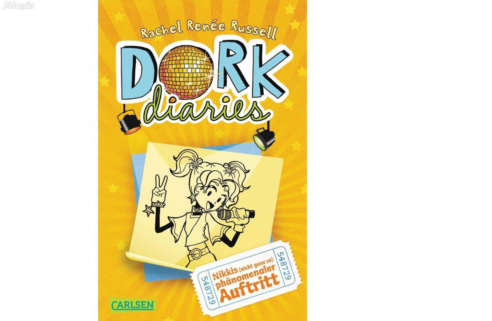 Német nyelvű könyv, Dork diaries, újszerű