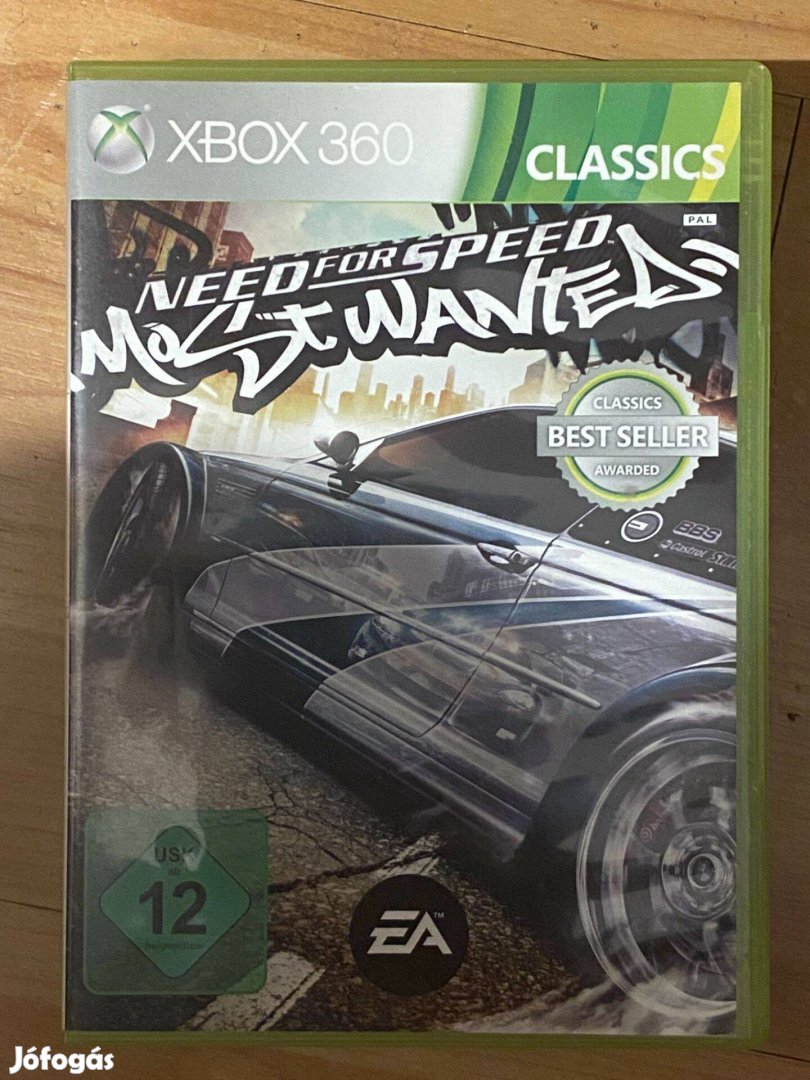 Német nyelvű need for speed most wanted 2005 xbox 360