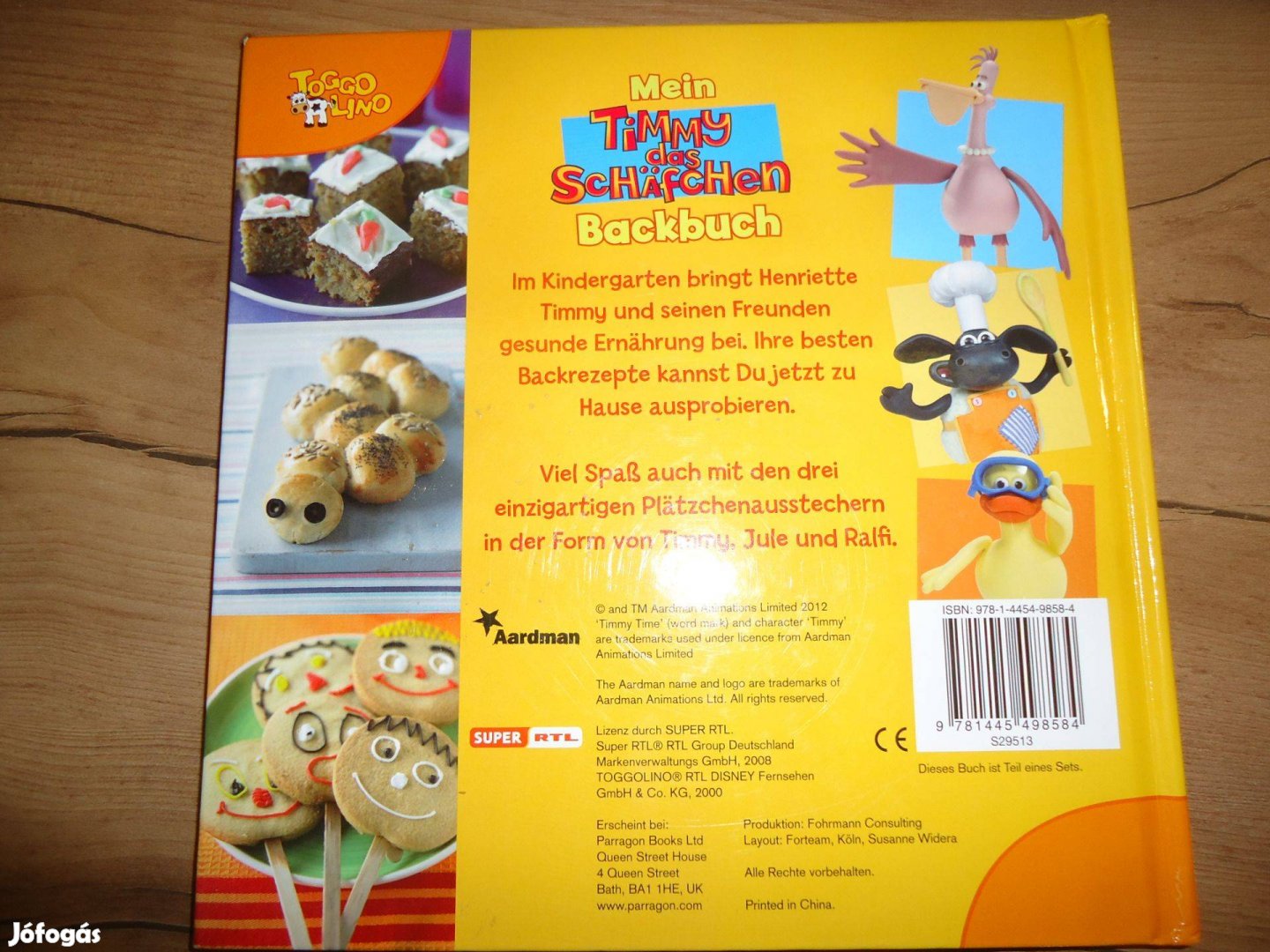 Német nyelvű szakácskönyv gyerekeknek