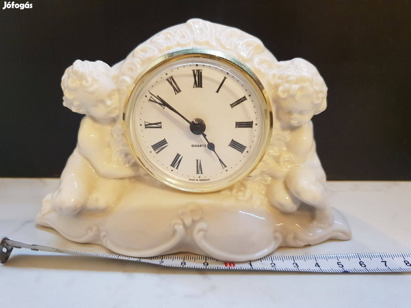 Német porcelán (kandalló óra) eladó