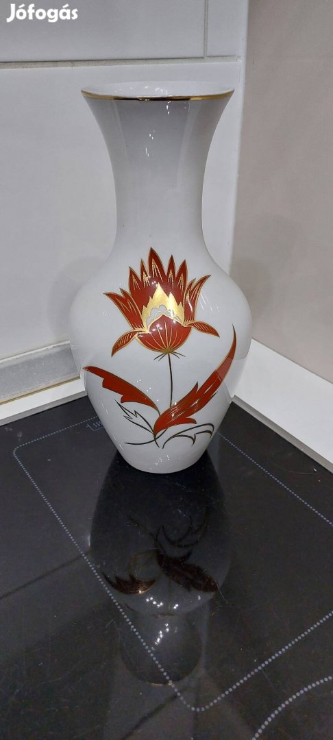 Német porcelán antik váza