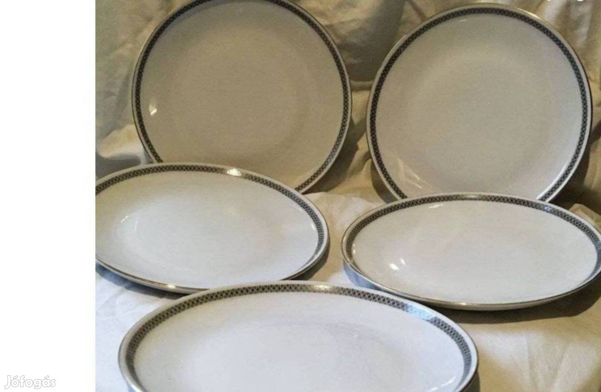 Német porcelán süteményes tányérok