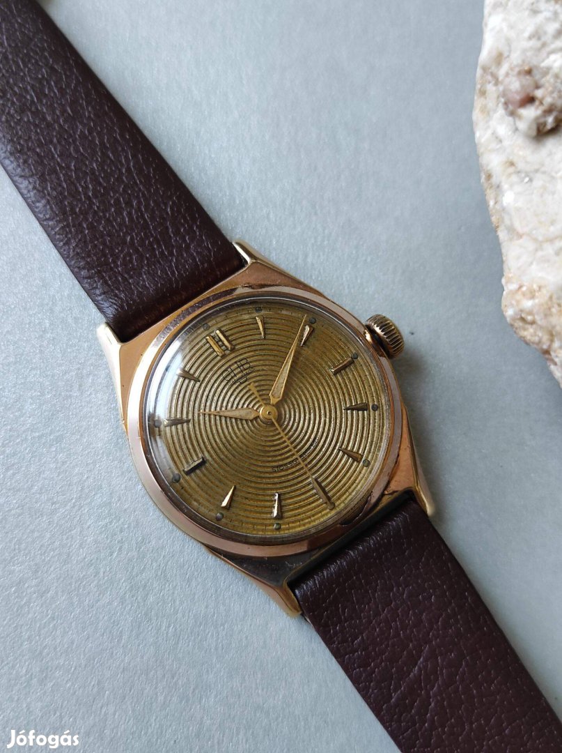 Német ritka GUB Glashütte mechanikus karóra