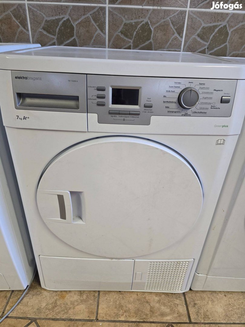 Nemet szárítógép működőkepes állapotban 7kg ruha A
