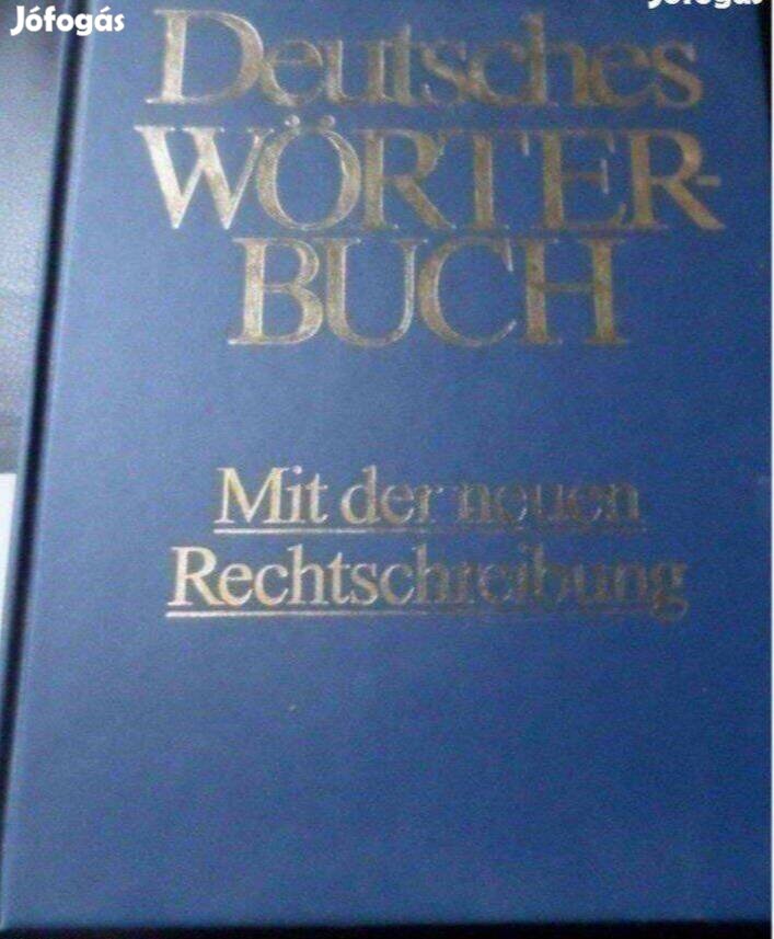 Német szótár egynyelvű Új féláron 1472 oldal