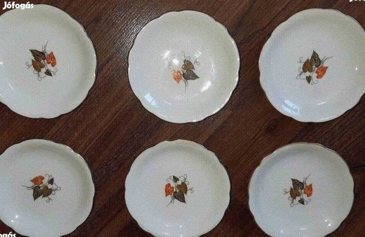 Német tányérkák porcelán